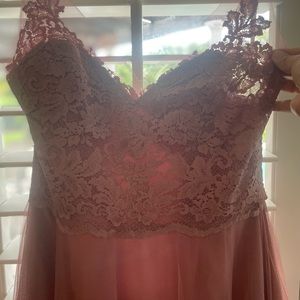 Custom fit Brideside dress by designers Watters